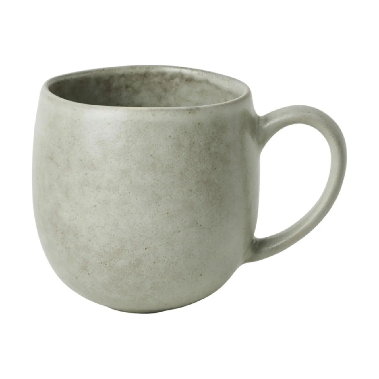 Broste Copenhagen Krus og kopper med hank Nordic Marsh Krus i Light Dusty Green, 1