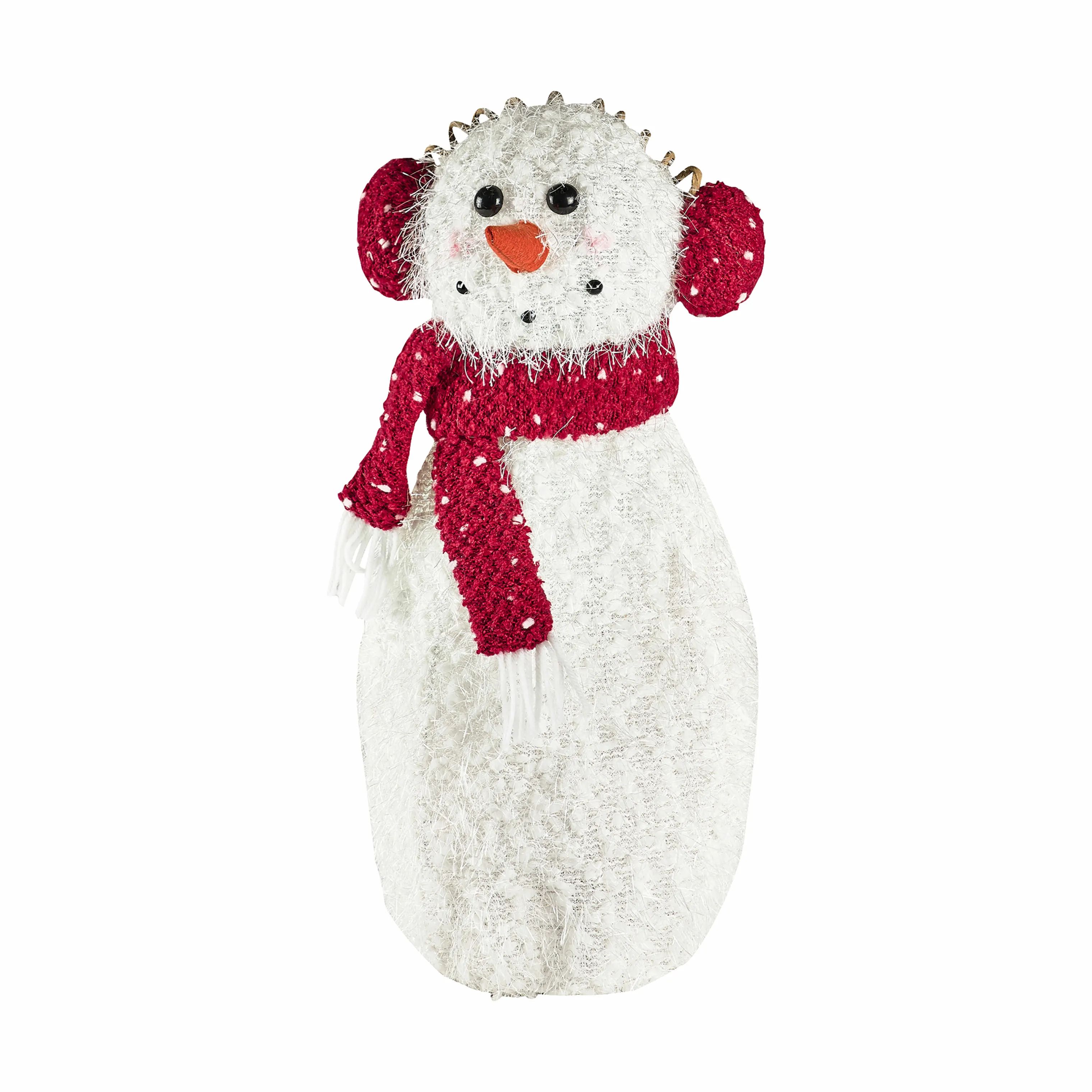 Casa Christmas Julefigurer Christmas Classic Snemand i Hvid, 44 cm, 1