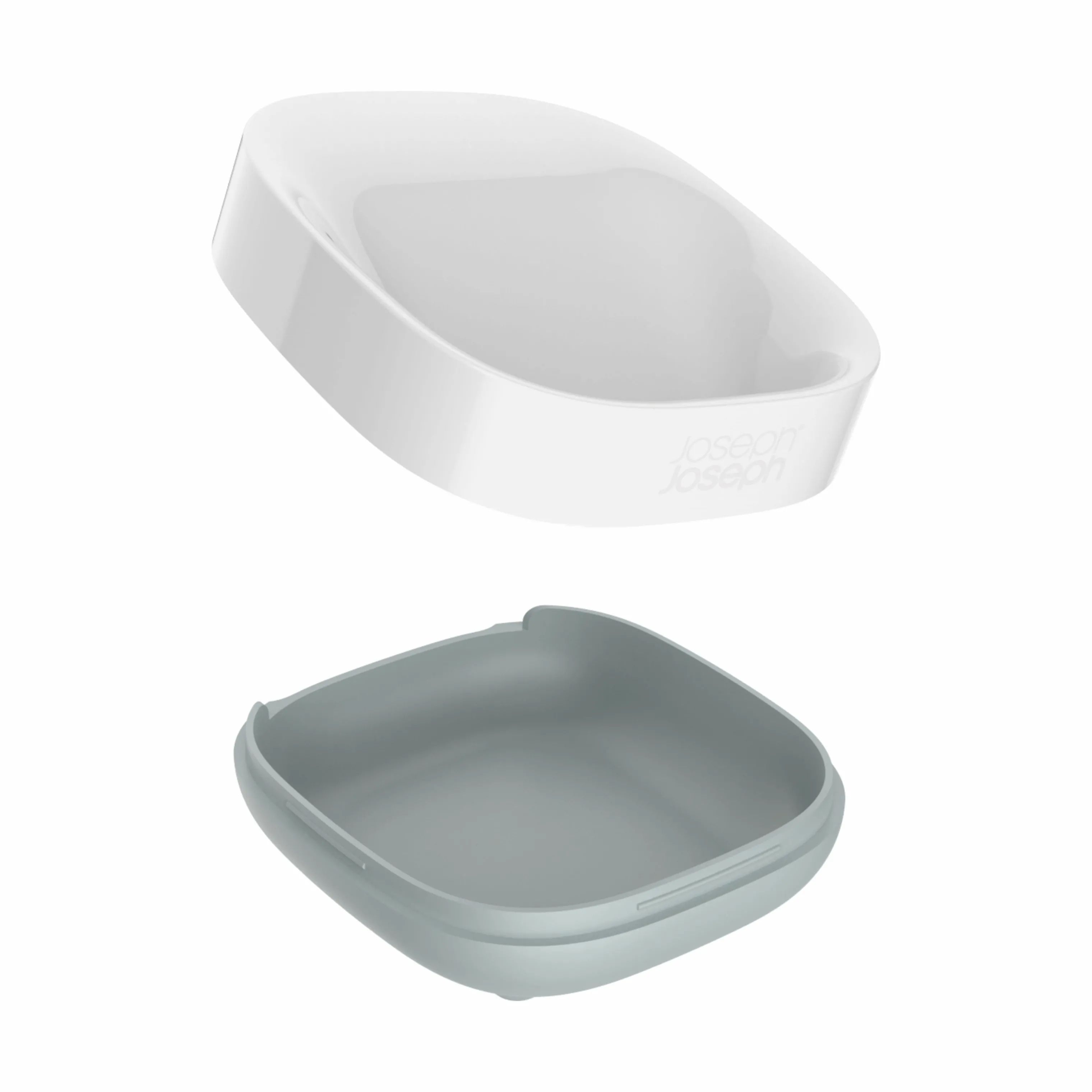 Joseph Joseph Sæbedispensere Slim Sæbeskål i Grey/White, 8,5 cm, 3