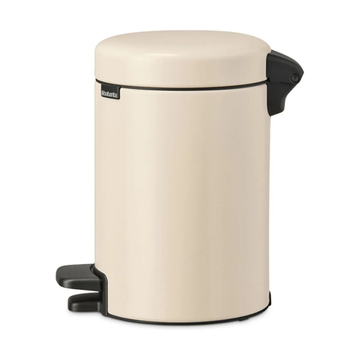Brabantia Toiletspande NewIcon Pedalspand i Soft beige , 3 L, 5