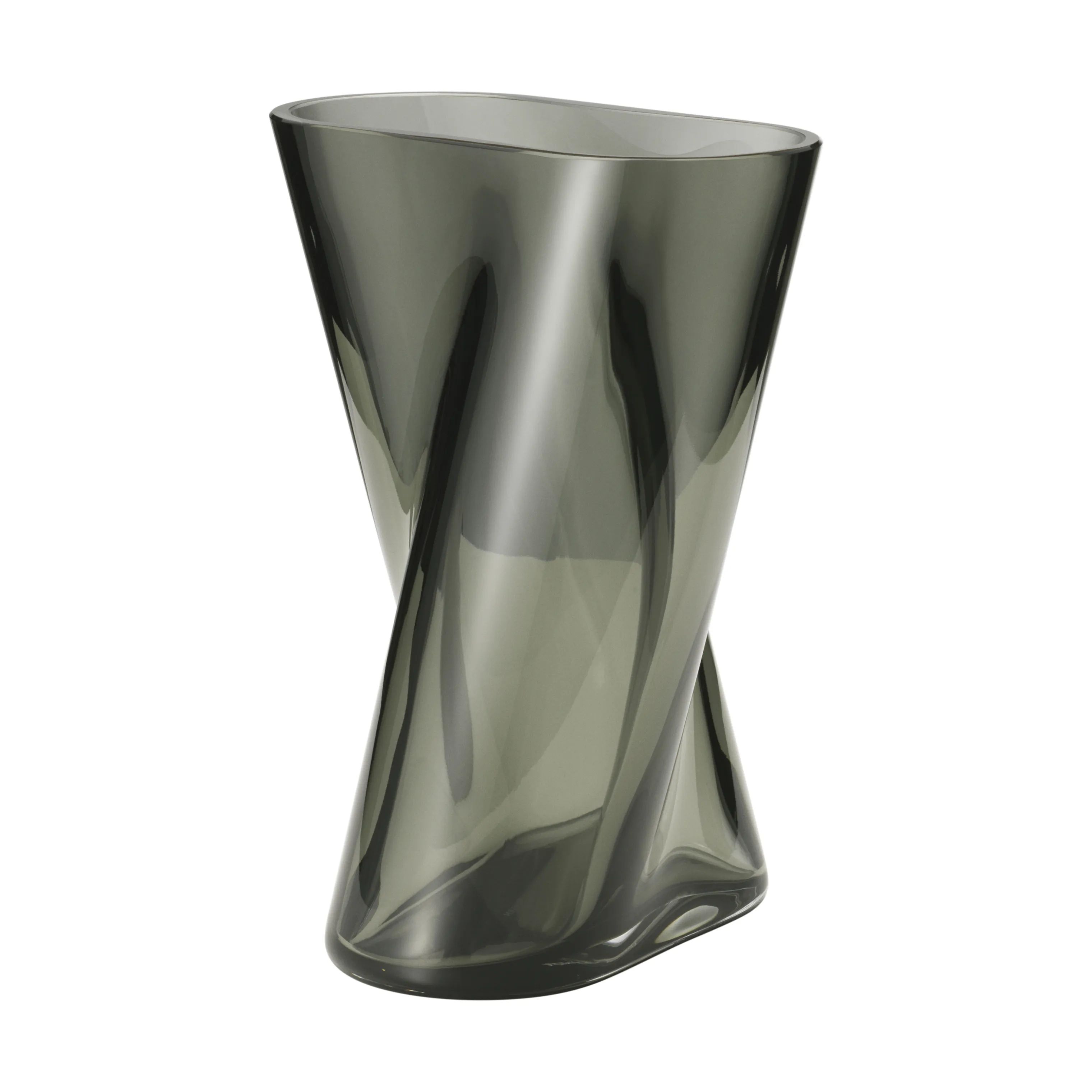 Georg Jensen Vaser Lituus Vase i Smokey, 18 cm, 1
