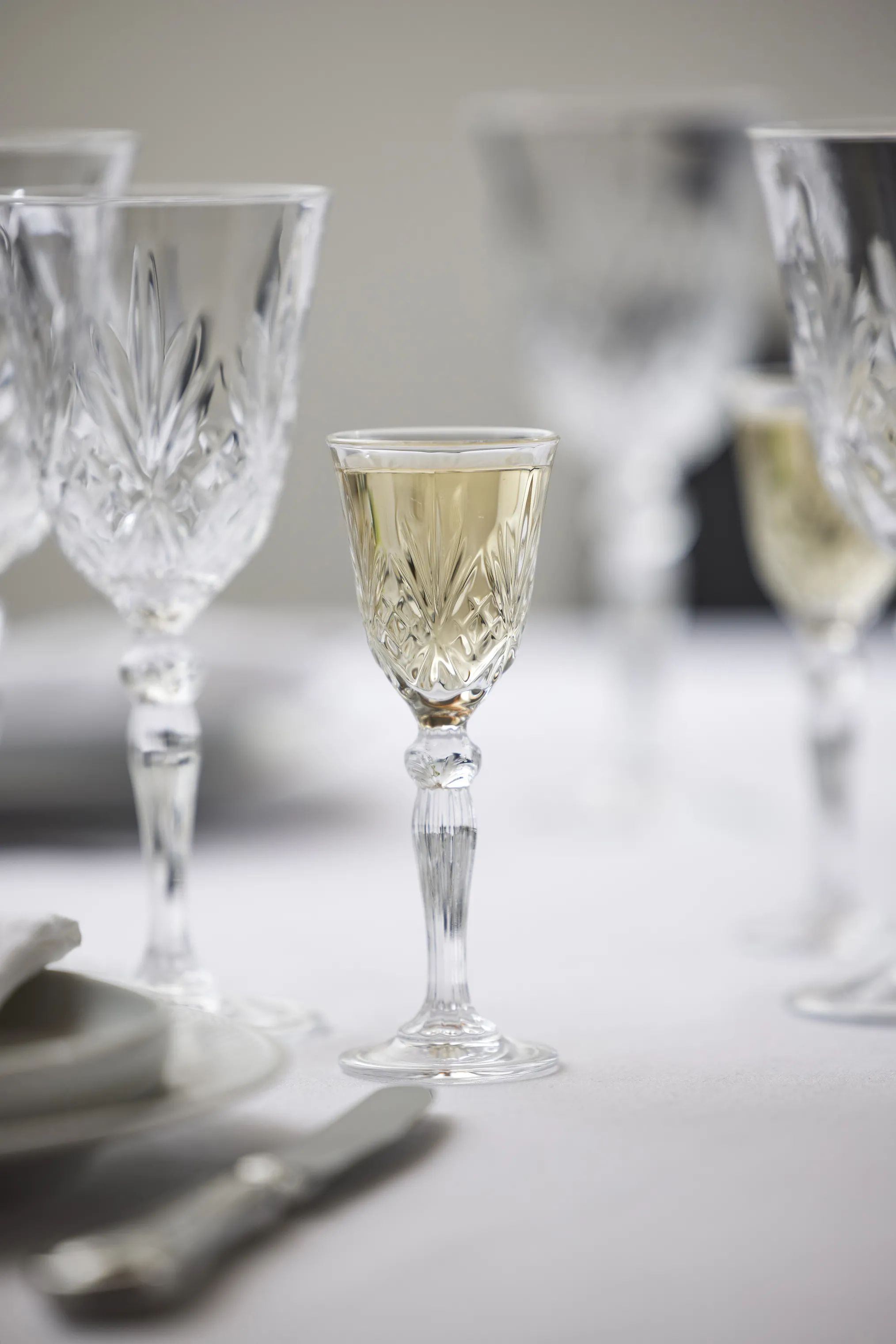 Lyngby Glas Snapseglas Melodia Snapseglas - 4 stk. i Klar, 2