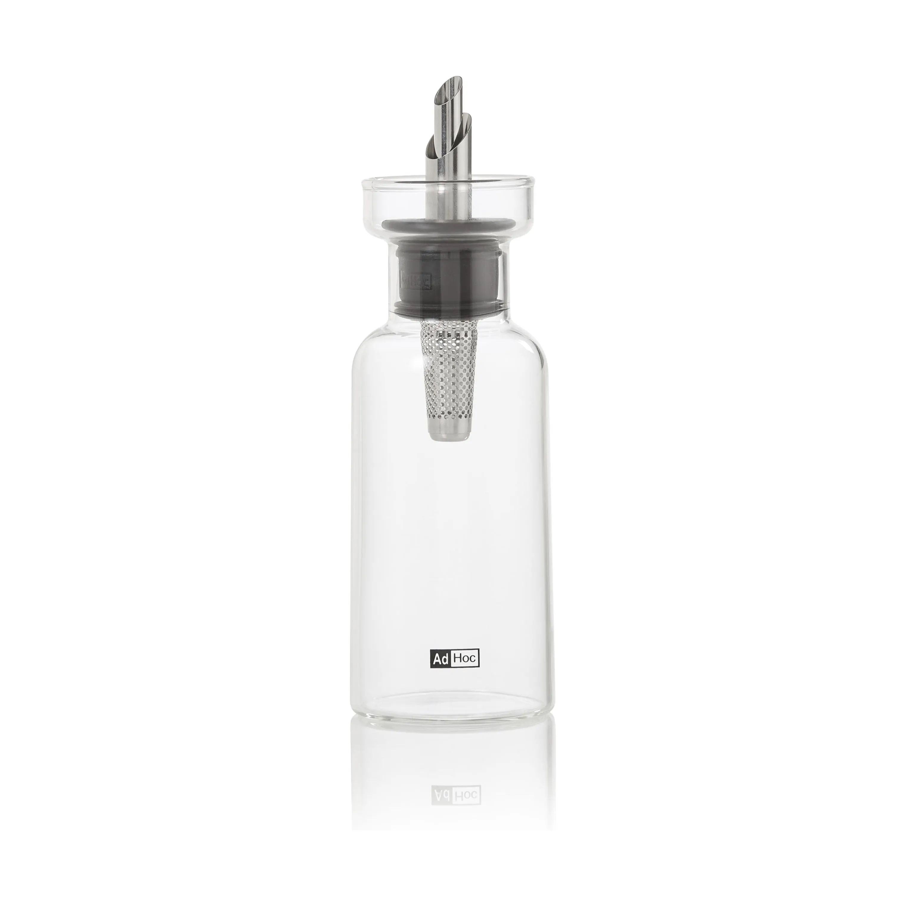 AdHoc Olie- og eddikeflasker AromaPour Olie-/eddikedispenser i stål, 120 ml, 1