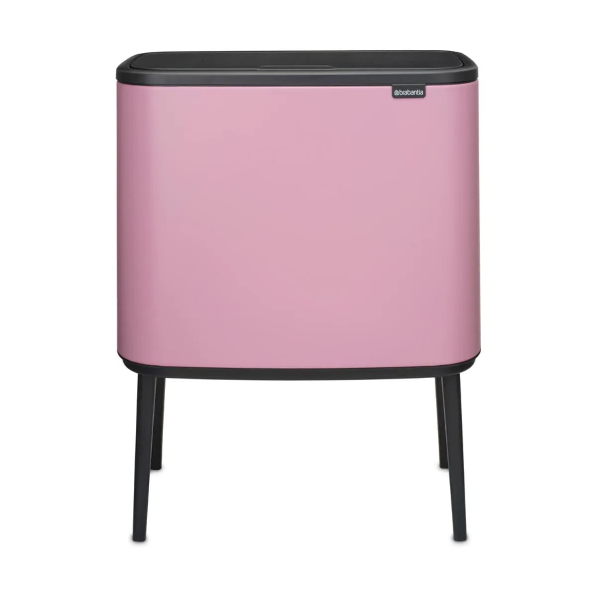 Brabantia Spande uden pedal Bo Touch affaldsspand i Lilac Pink, 11 + 23 liter, 1