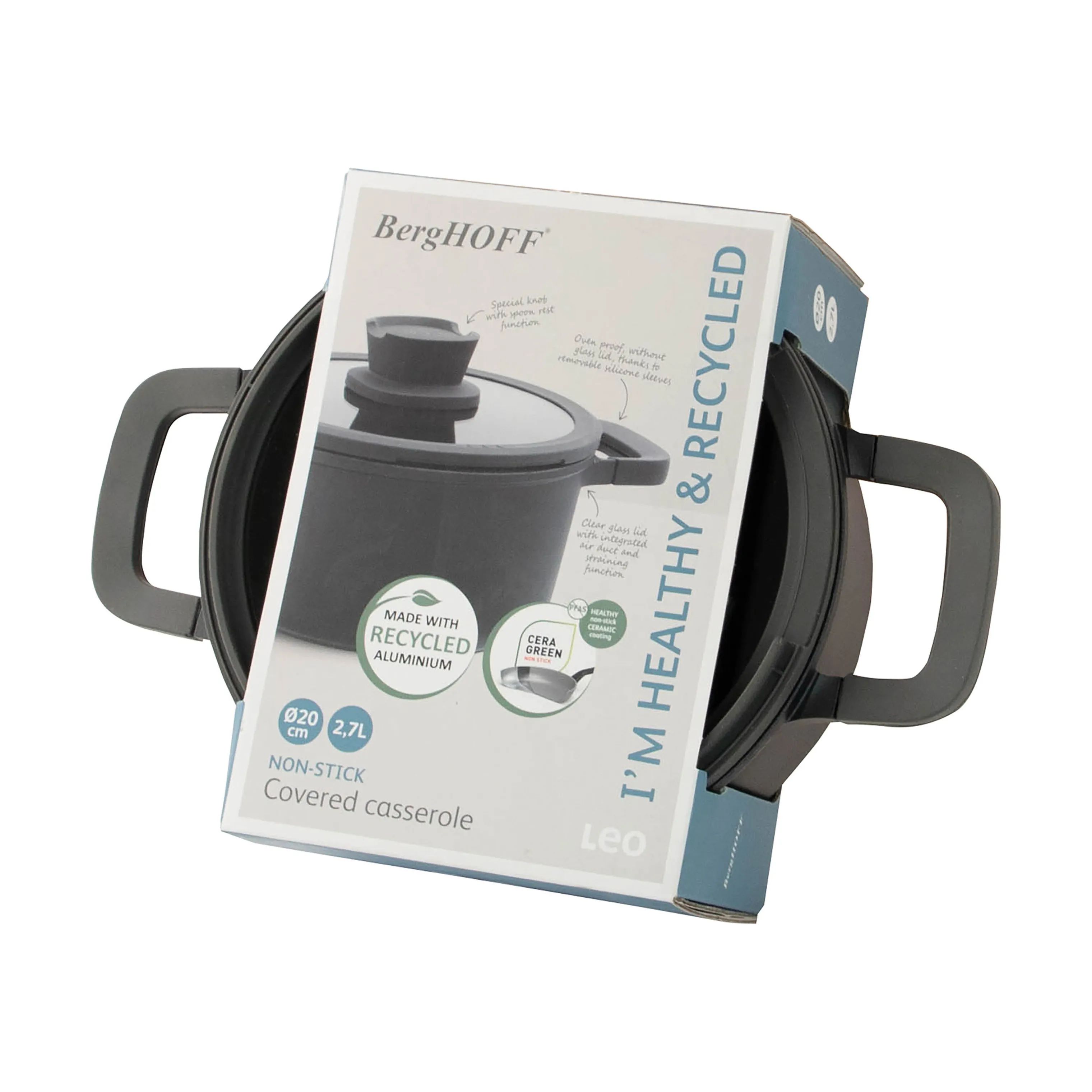 BergHOFF Gryder Stone+ Gryde i 2.7 L, 6