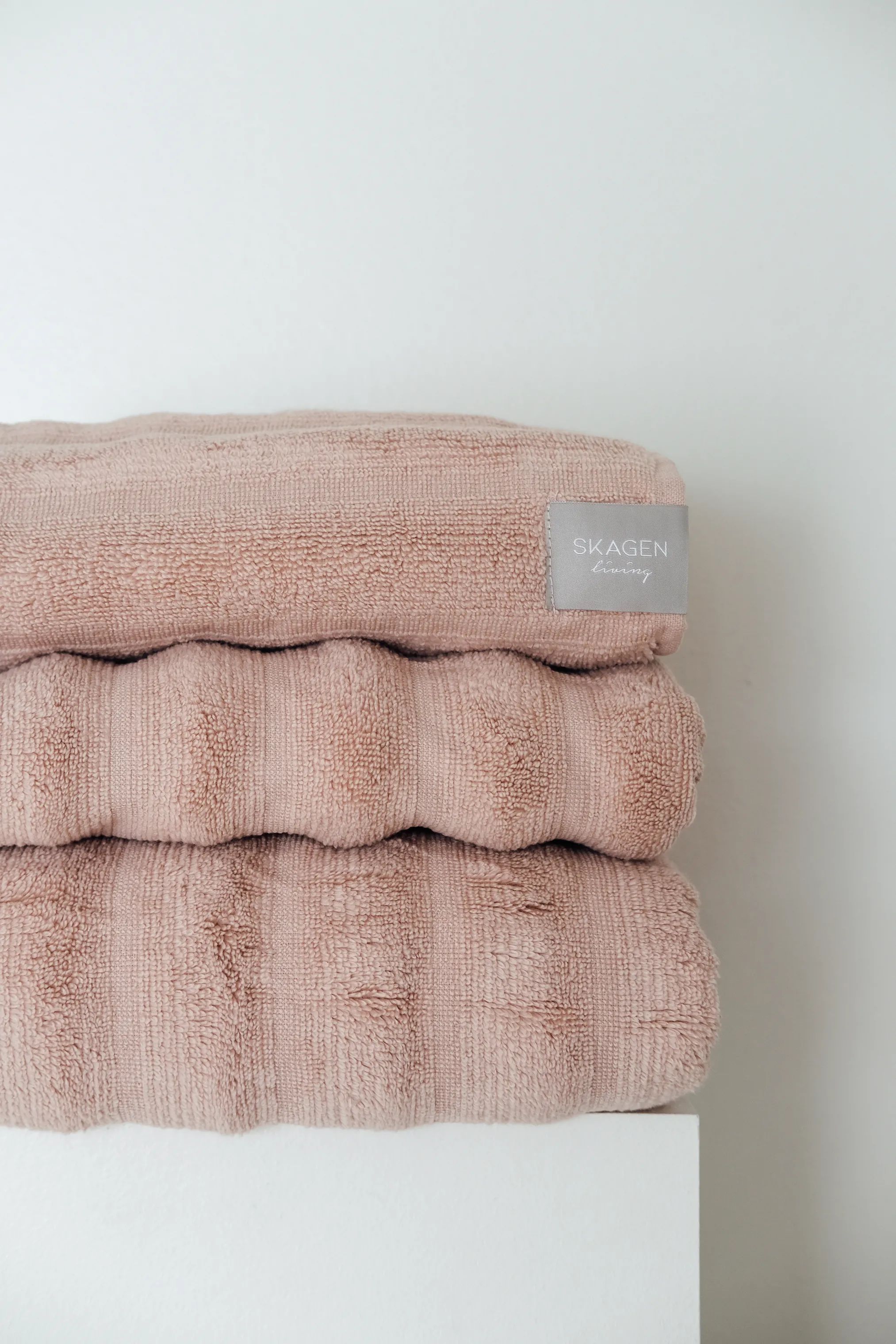 SKAGEN living Håndklæder Håndklæde i Rosa, B100 x L150 cm, 8
