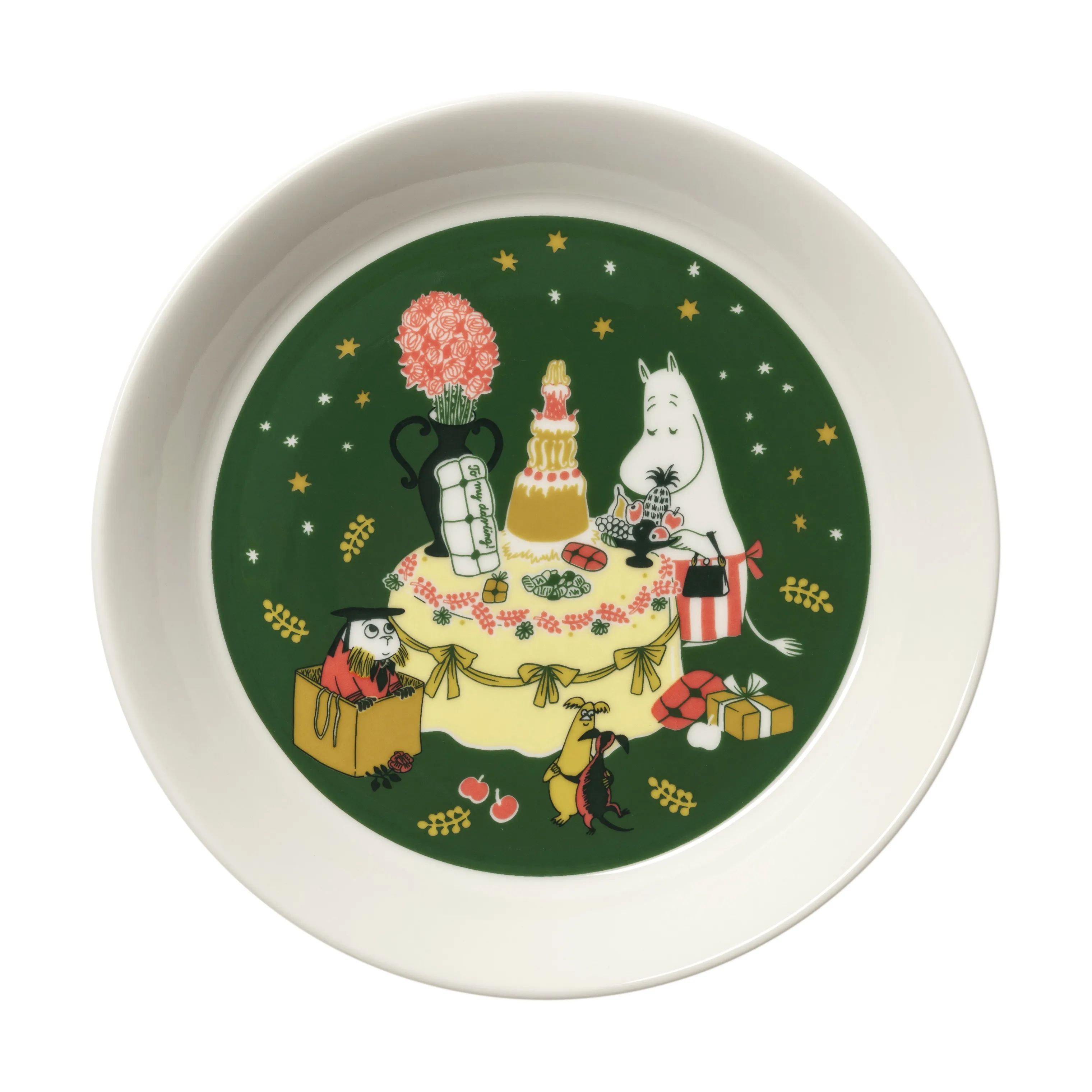 Moomin Arabia Frokosttallerkener Gift of Love Tallerken i Multifarvet, 1