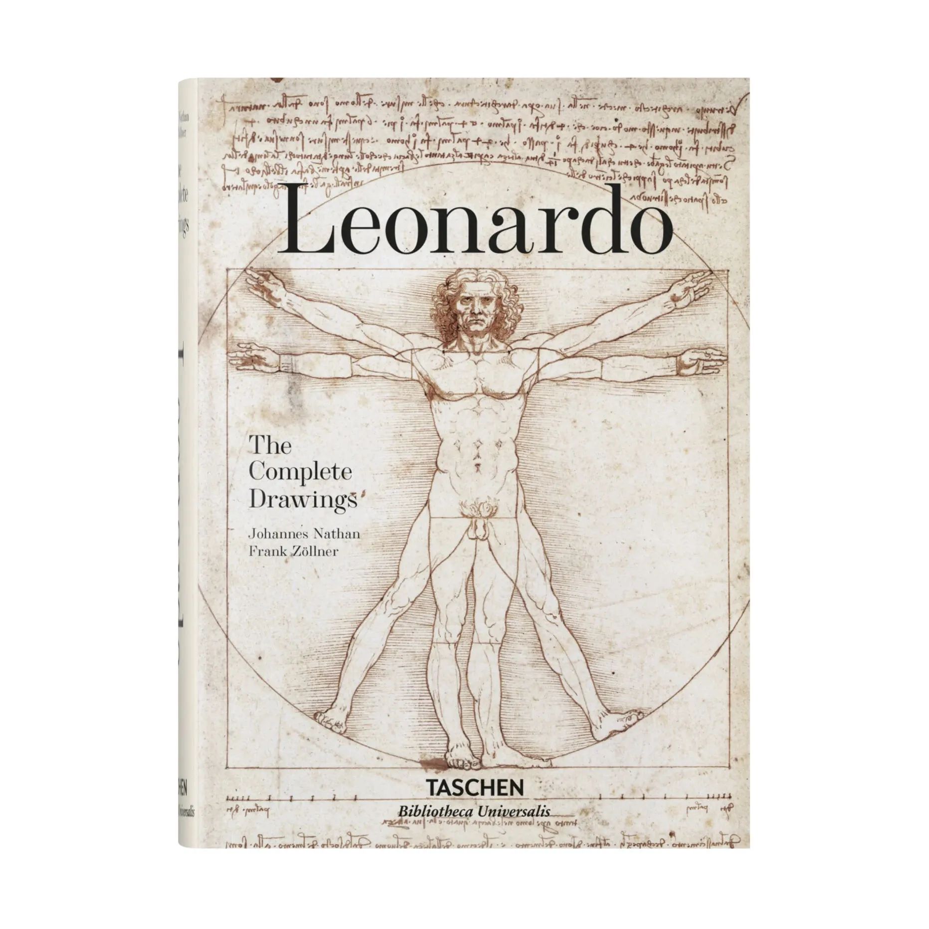 Taschen Øvrige bøger Leonardo – The Complete Drawings i Beige, 1