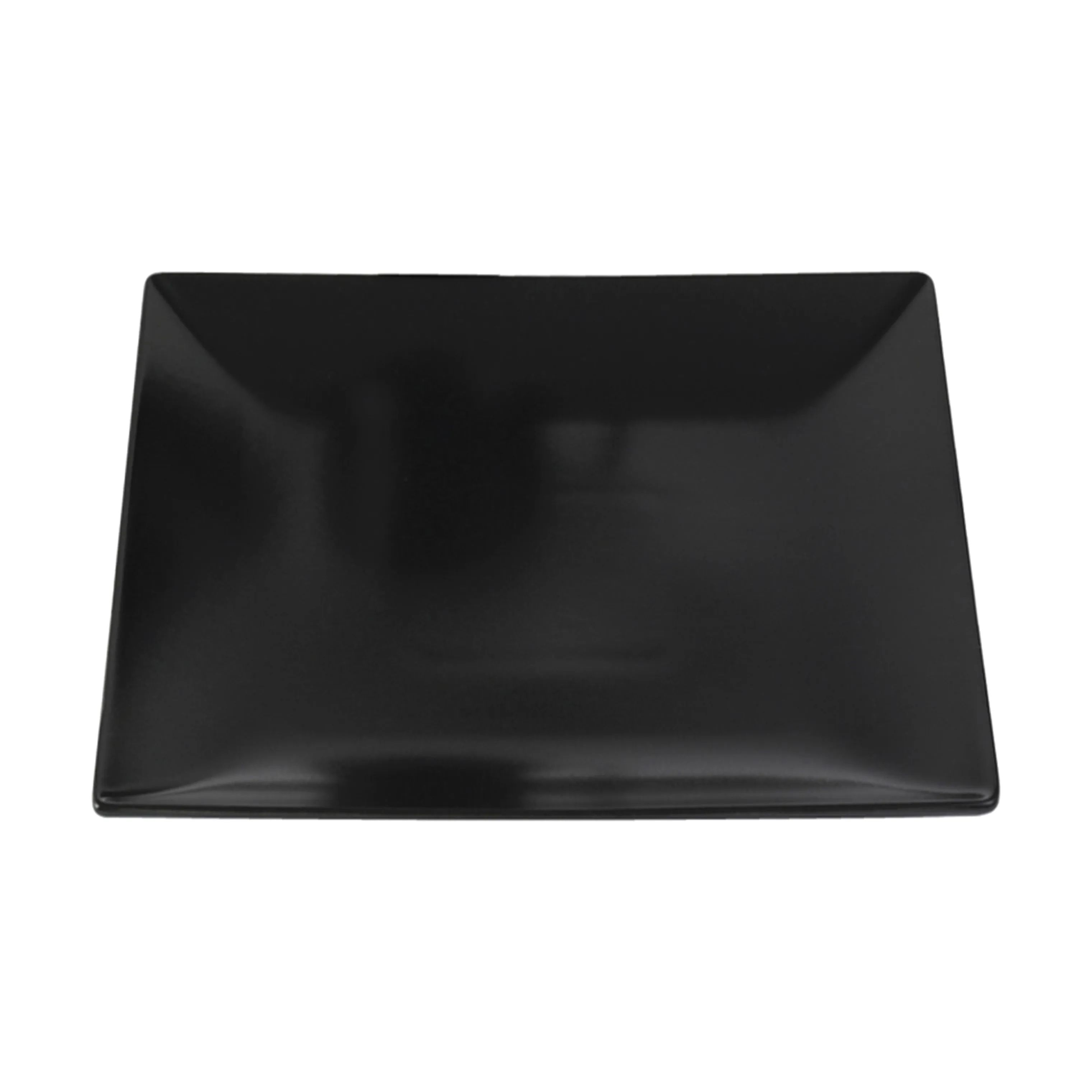 Aida Frokosttallerkener Quadro Flad Tallerken i Sort, 26,5 cm, 4
