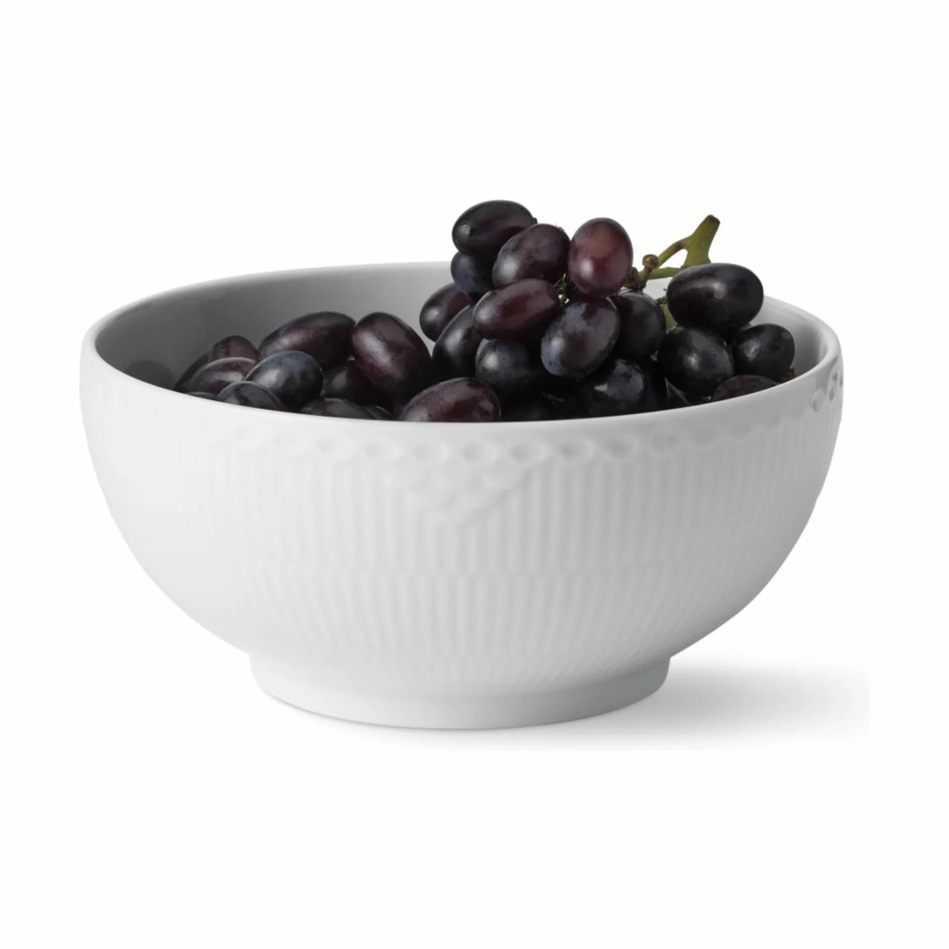 Royal Copenhagen Serveringsskåle Hvid Halvblonde Skål i Hvid, 18 cm, 3