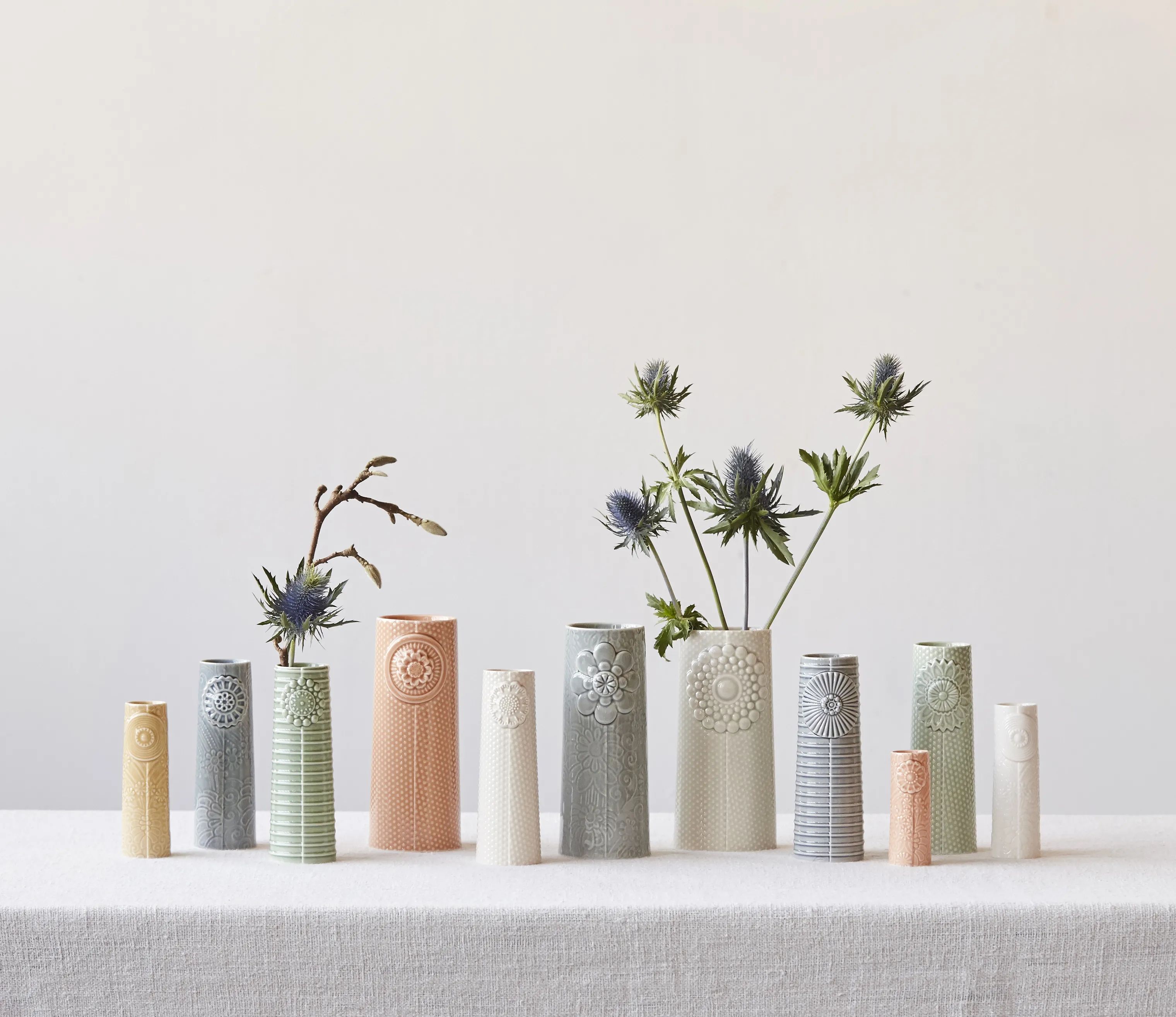 Dottir Vaser Pipanella Flower Vase i Rose, 9 cm, 2