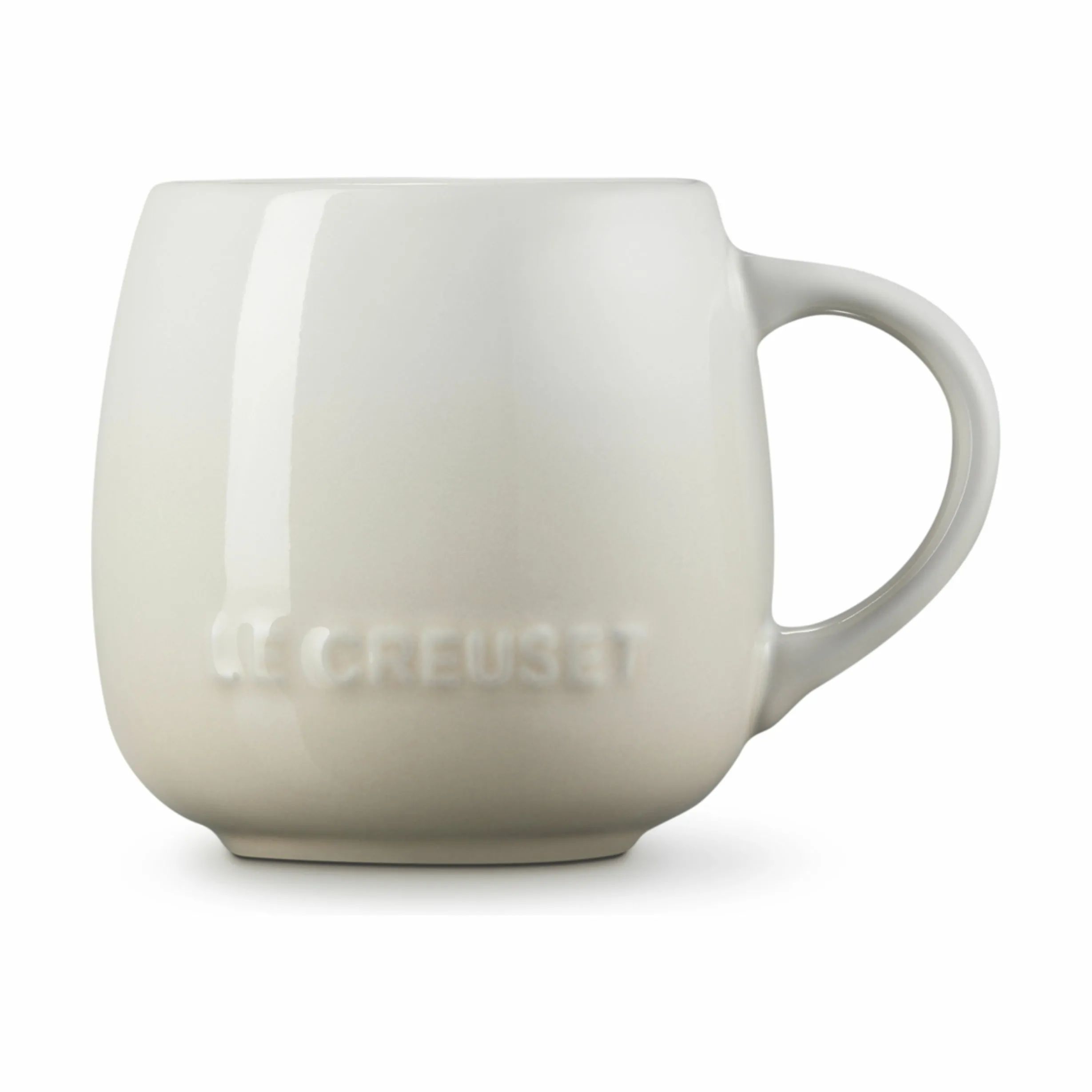 Le Creuset Krus og kopper med hank Coupe Collection Coupe Krus i Meringue, 32 cl, 1