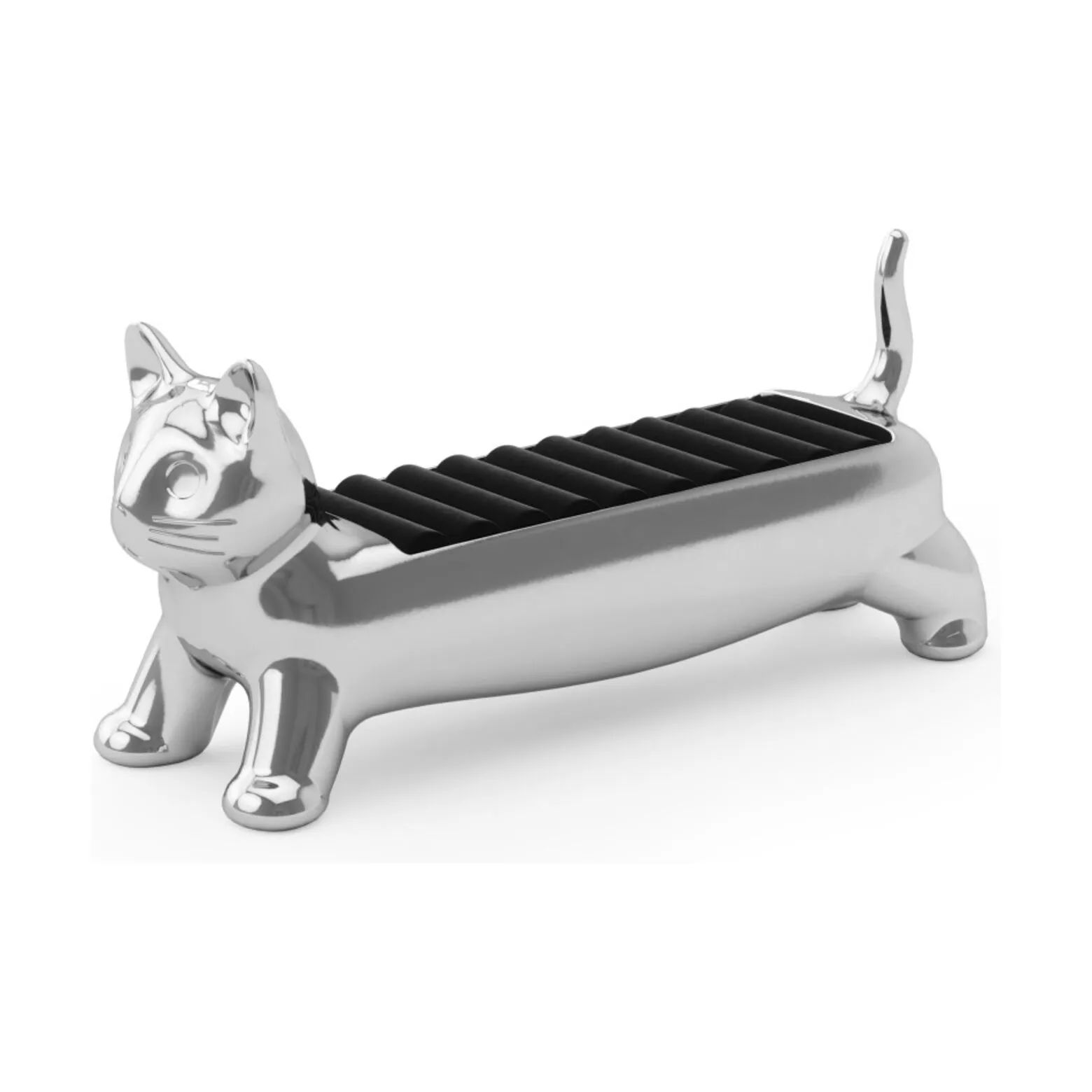 Umbra Småopbevaring Alicat Smykkeholder i chrome, 1