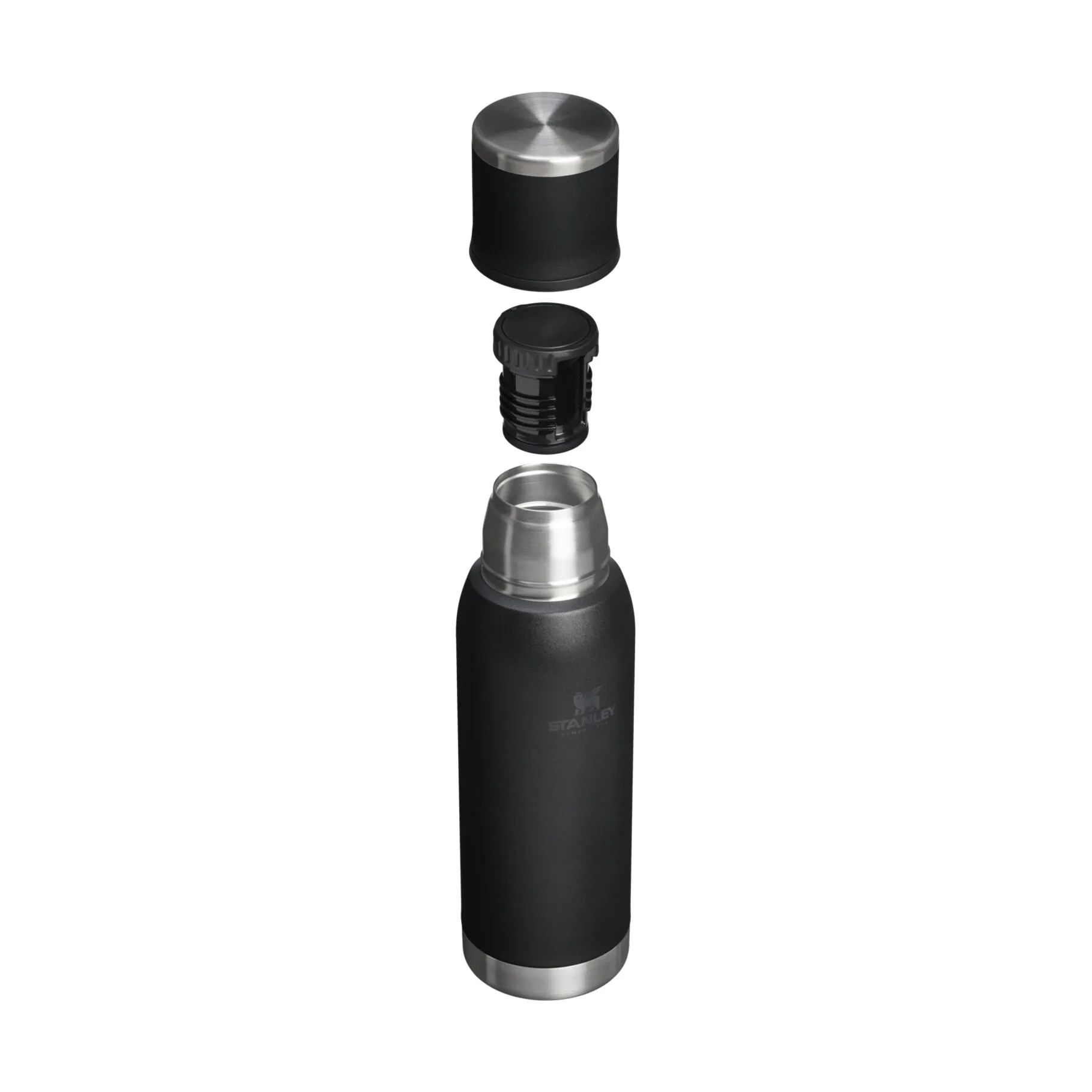 Stanley Termoflasker Adventure To-Go Termoflaske i Sort 2.0, 1 L, 2