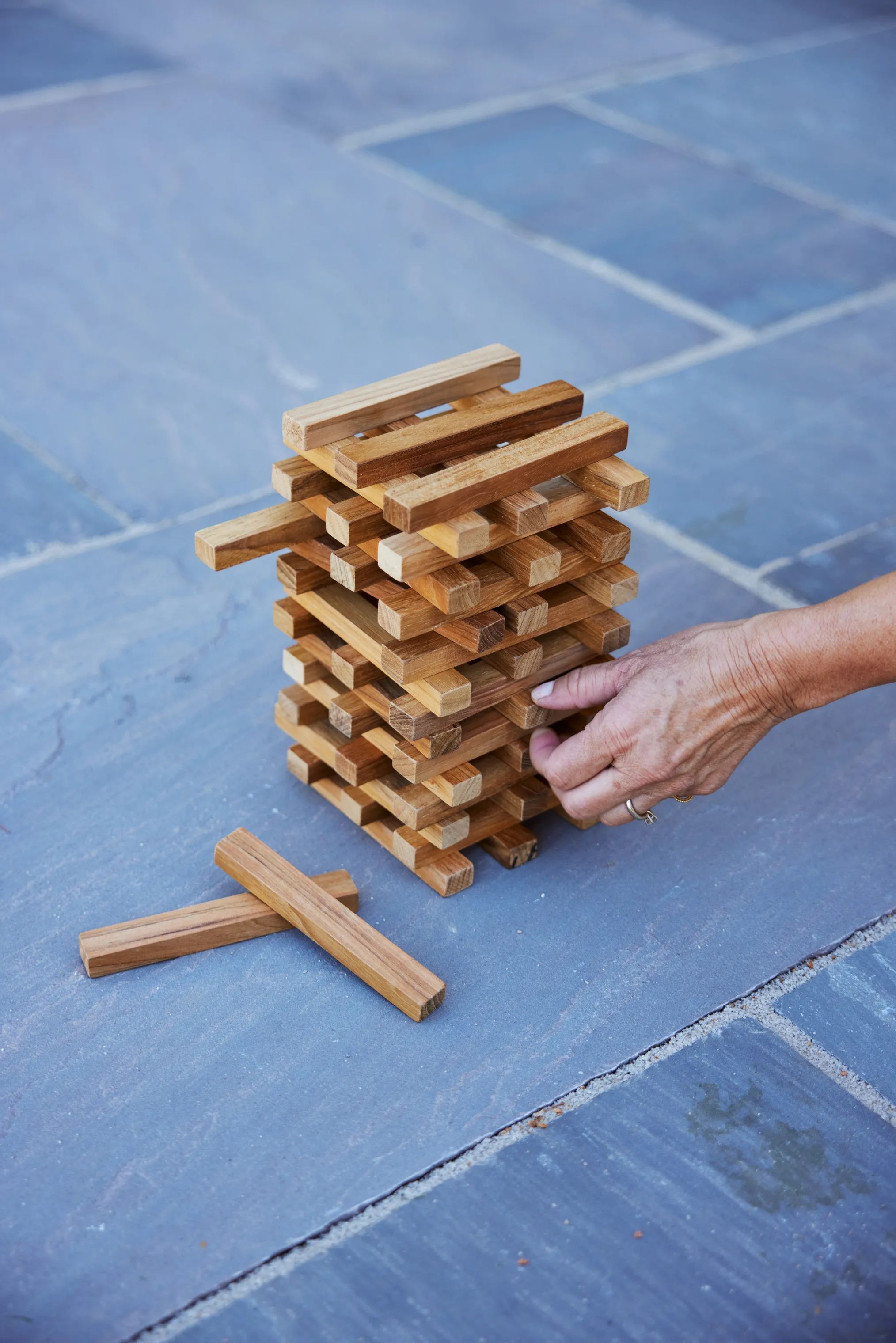Mandalay Havespil Sussex Klodsmajor i Teak, 2