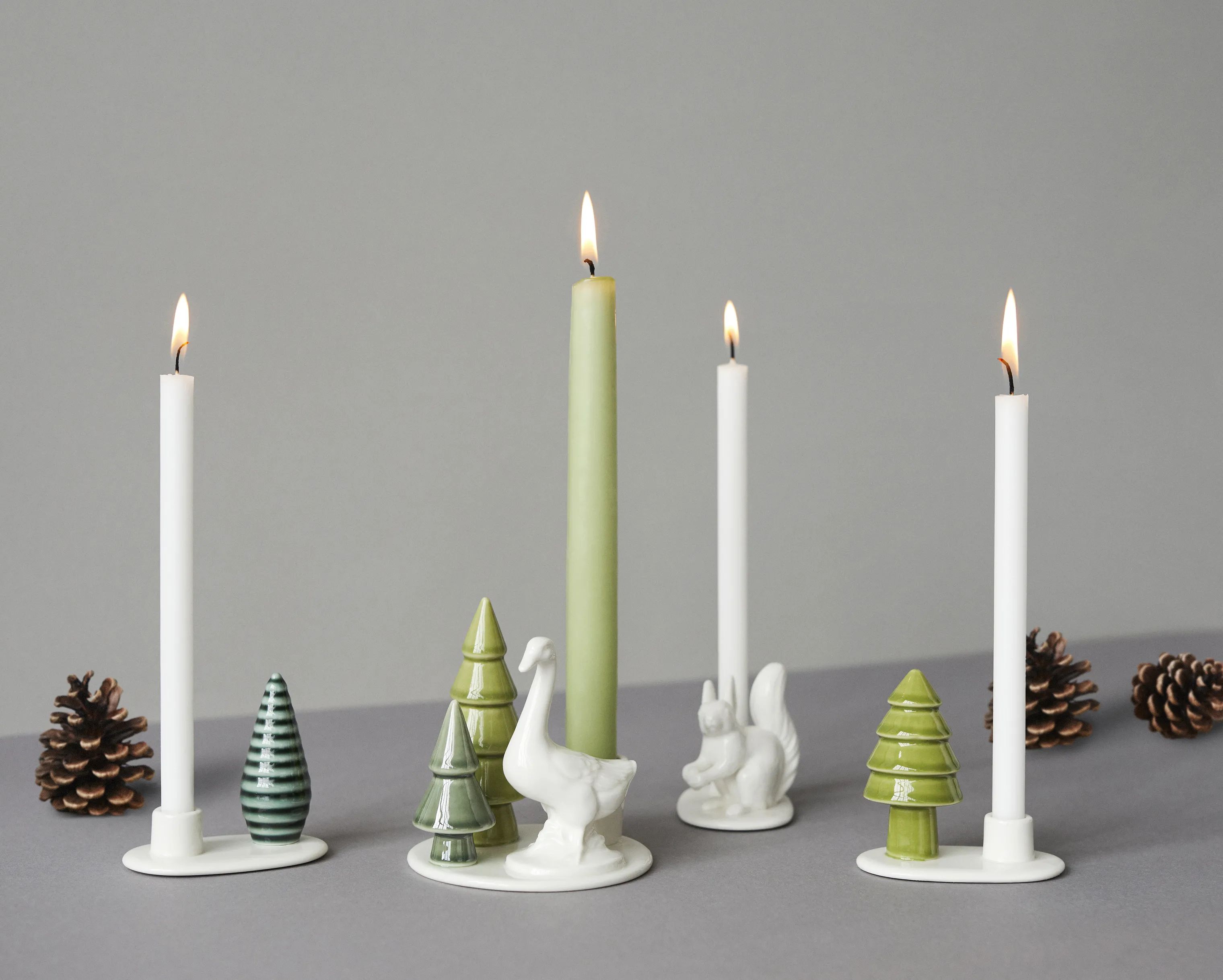 Dottir Kronelysestage Winter Stories Goose Lysestage i Goose, 2