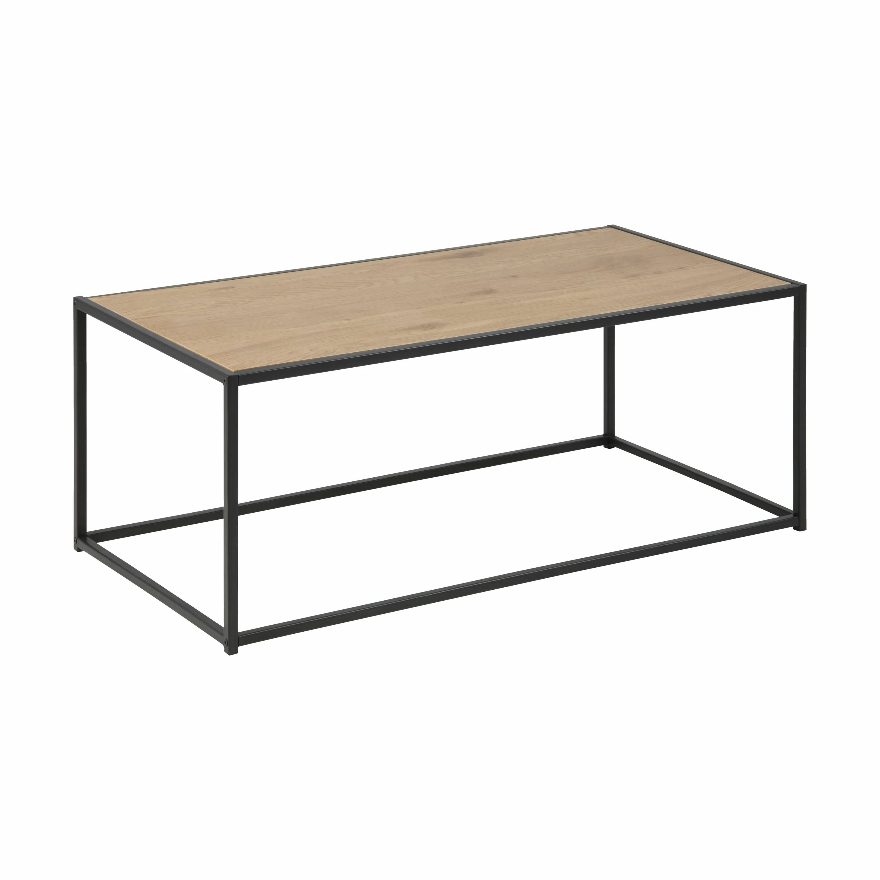 CASA Living Sofaborde Seaford Sofabord i vild eg/mat sort, 1
