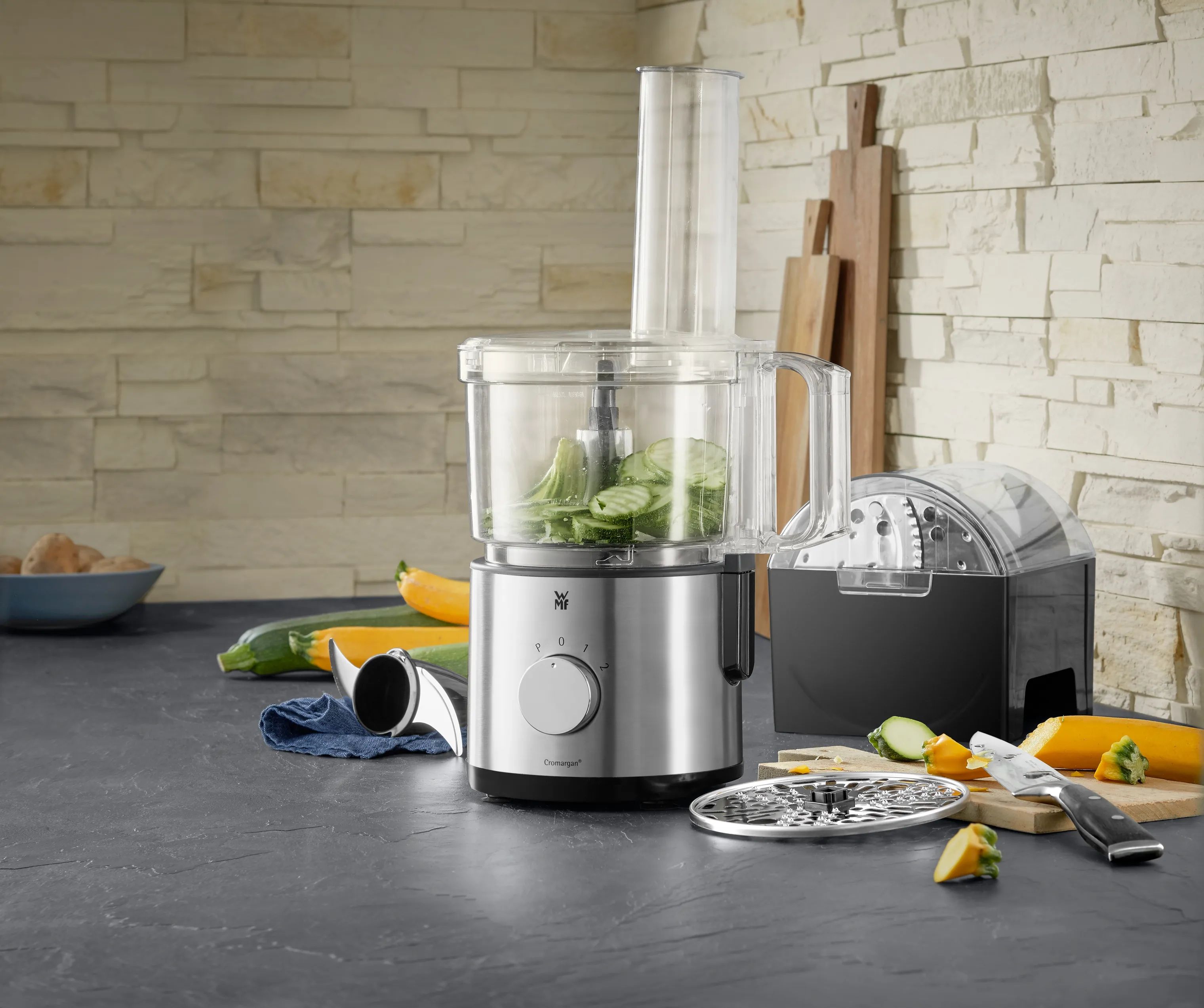 WMF Foodprocessorer Kult Foodprocessor i Sølvfarvet, 2