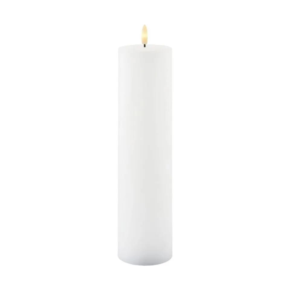 Sirius LED-lys Sille LED Bloklys i Hvid, H30 x Ø7,5 cm, 1