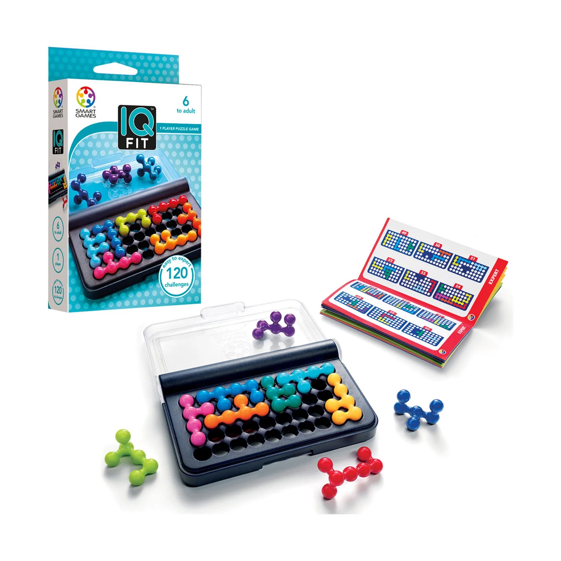 Spilbræt Spil SmartGames Brætspil - IQ Fit i Fit, 4