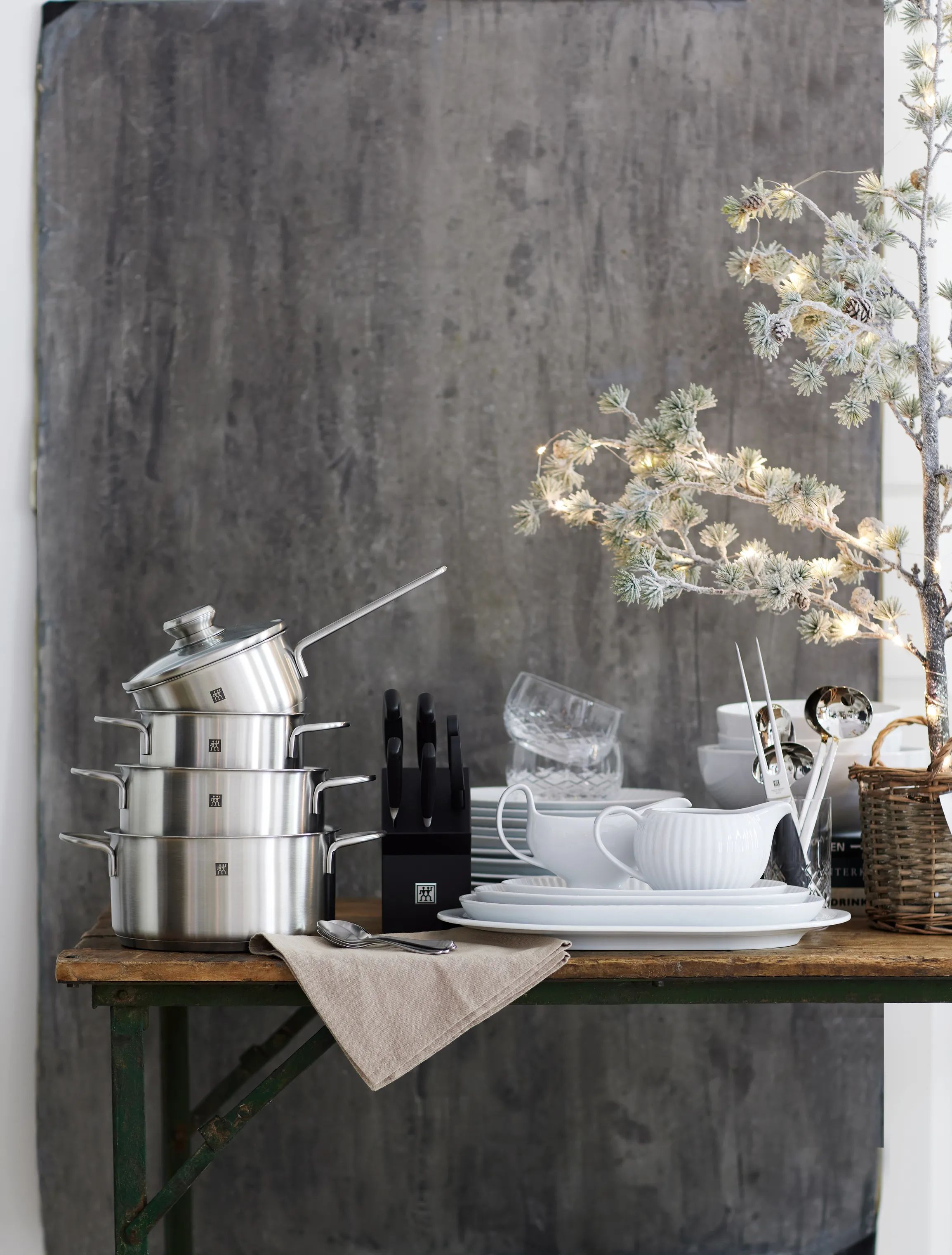 CASA Living Sovseskåle og -kander Sovsekande i Hvid, 2