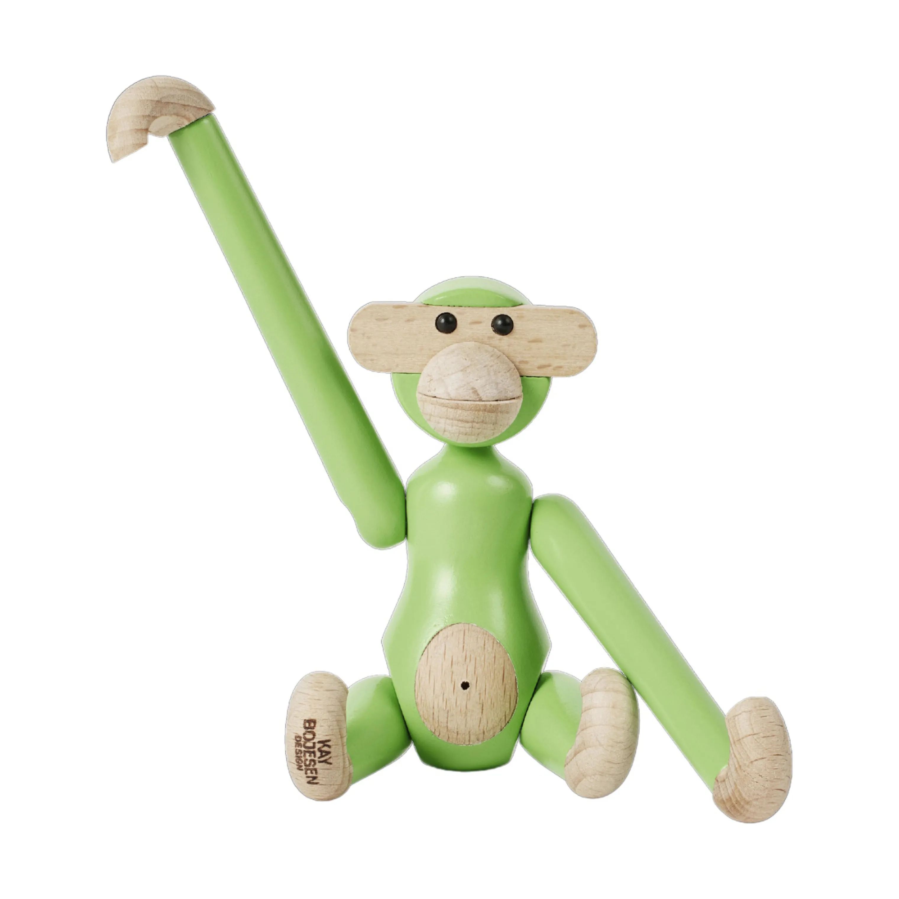Kay Bojesen Dyrefigurer Monkey Abe - Mini i Lys grøn, 3