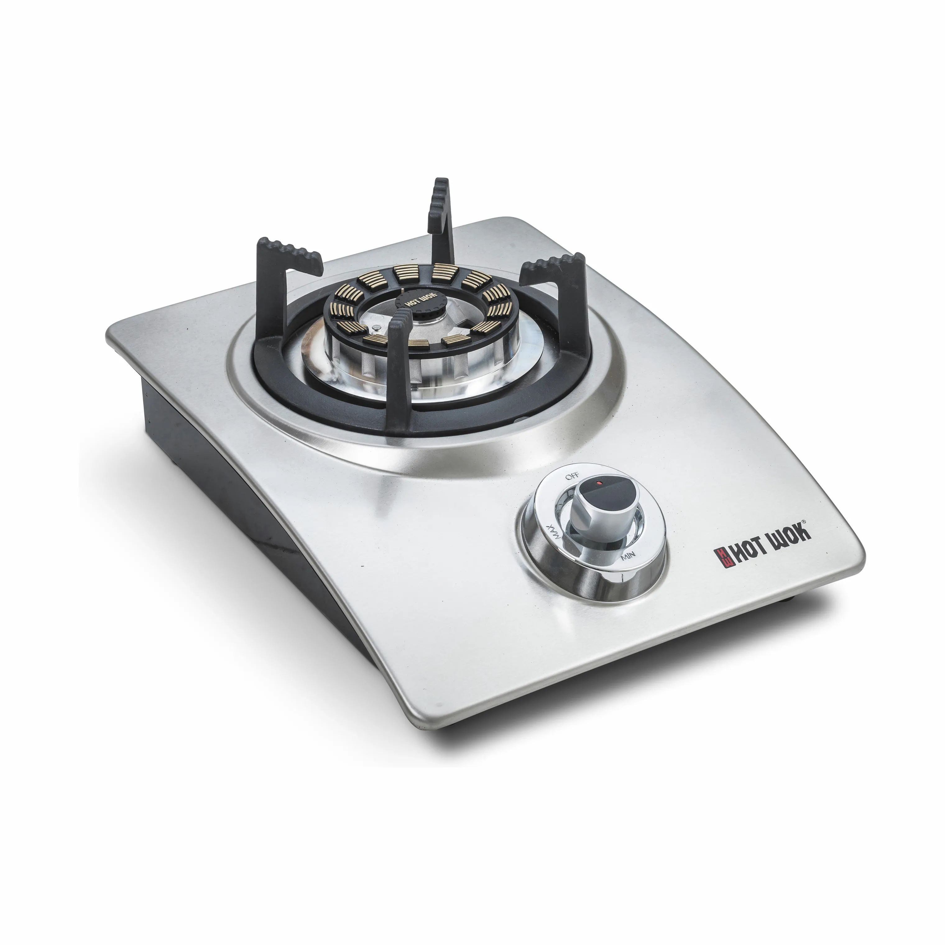 HOT WOK Gasbrændere HOT WOK Silverline Gasblus i Sølvfarvet, 1