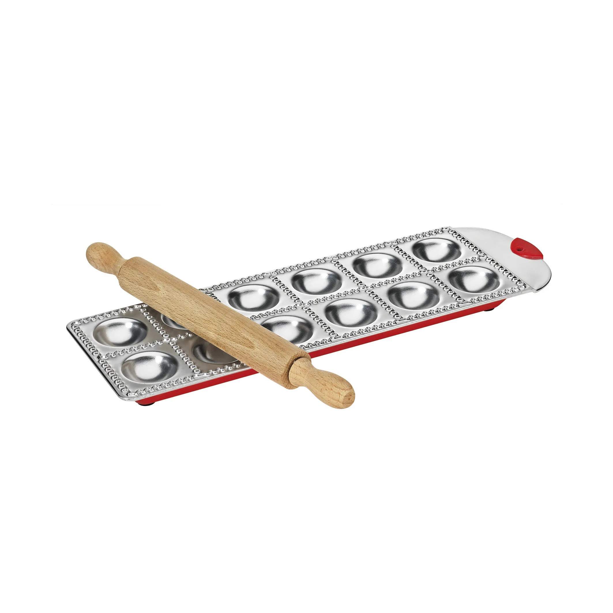 Küchenprofi Stampo Per Ravioli In Acciaio – Diametro 4,8 Cm, Altezza 12 Cm, Confezione Regalo