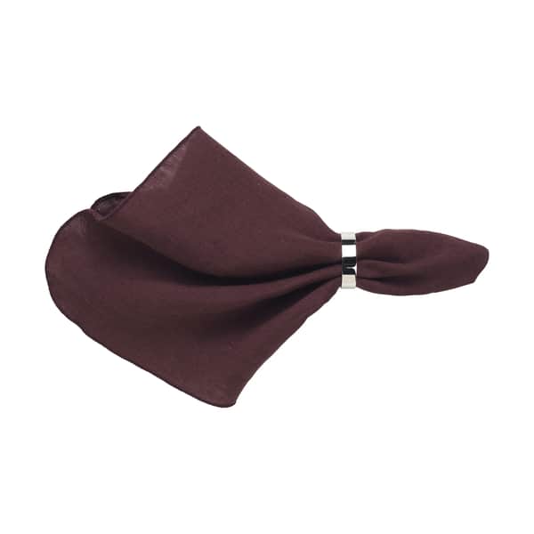 Gracie Stofserviet, aubergine, large