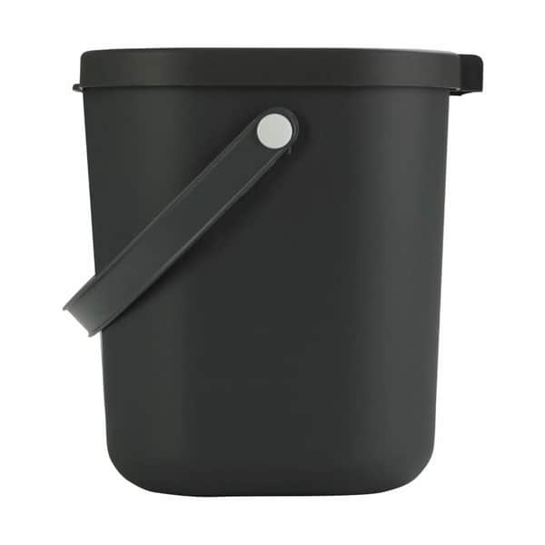 Affaldsspand, sort, large