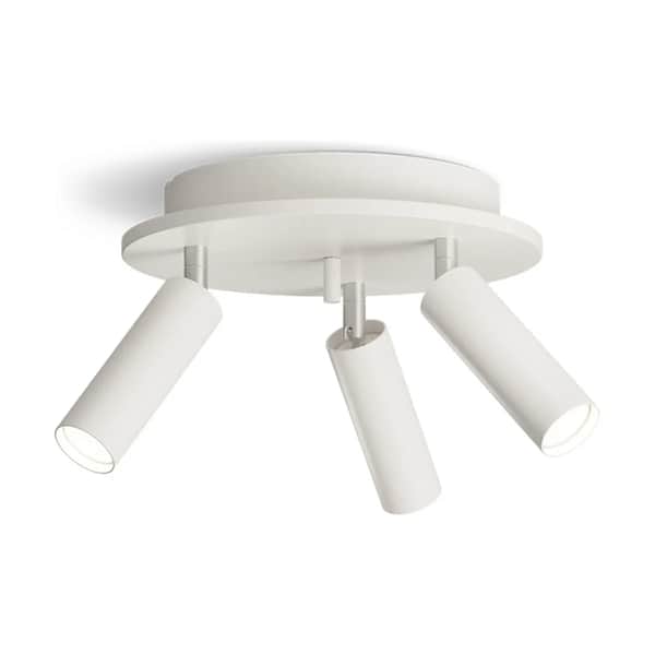 Pipeline Spotlight m. 3 spot, hvid, large