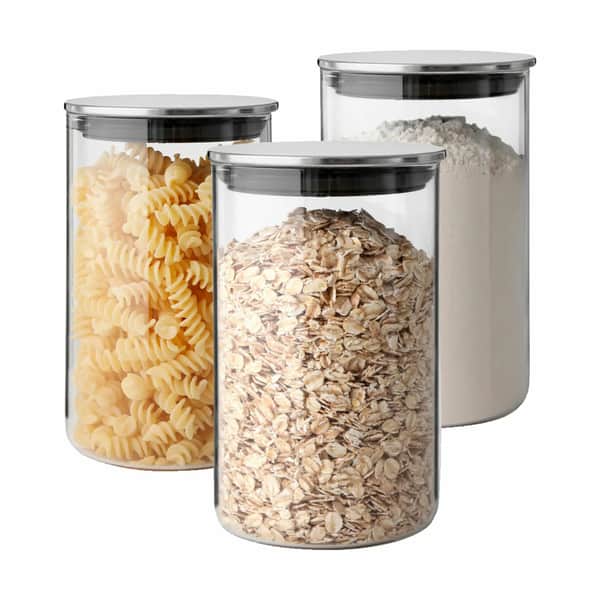 Cook & Baker opbevaringsglas Opbevaringsglas - 3 stk.