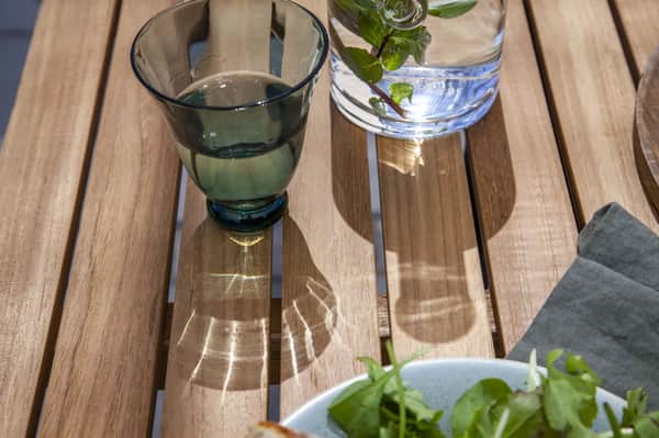 Parc Havemøbelsæt, antracit/teak, large
