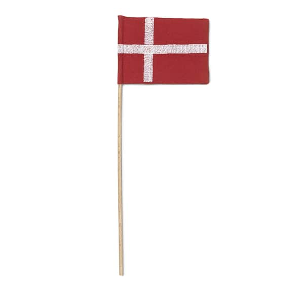 Kay Bojesen - Flag - H 29,5 cm - Bomuld - Rød/hvid | Imerco