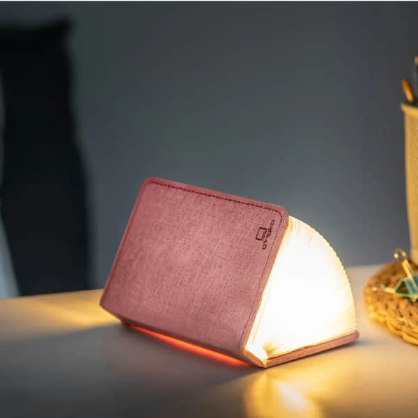 Smart Book Bordlampe, lyserød, large