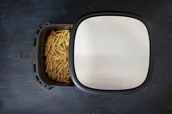 Low-fat Airfryer, sølv, large