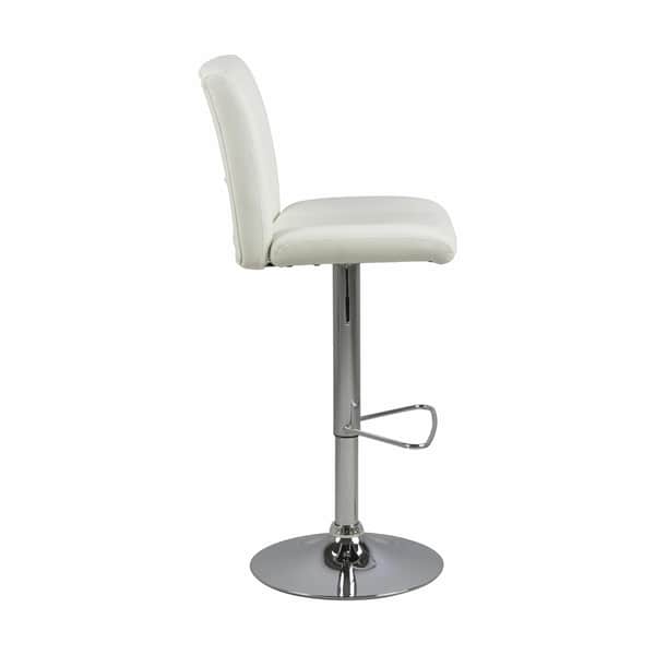 Sylvia Barstol - 2 stk., hvid, large