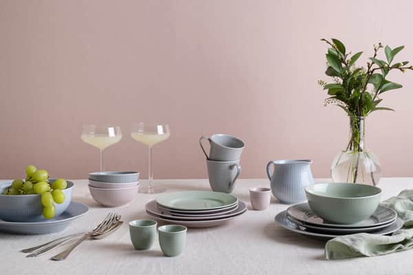 Swedish Grace Frokosttallerken, rose, large
