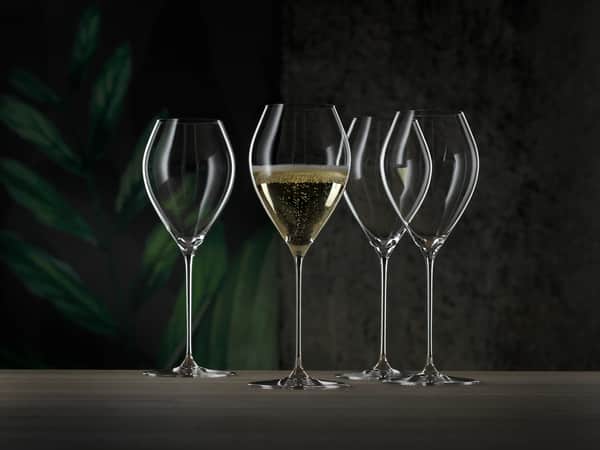Definition Spumante Champagneglas - 4 stk., klar, large