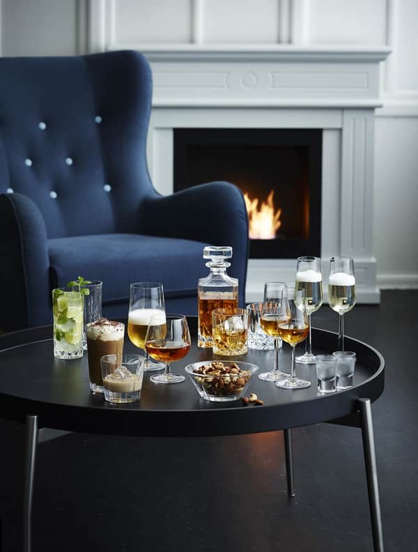 Lyngby Glas - Lounge Whiskysæt 3 dele 31/75 cl - Krystalglas | Imerco