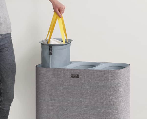 Tota Trio Vaskekurv, grey, large