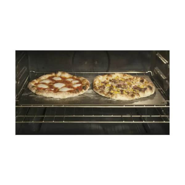 XL Pizza-bagestål, stål, large