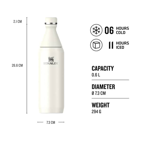All Day Slim Bottle, cream, large
