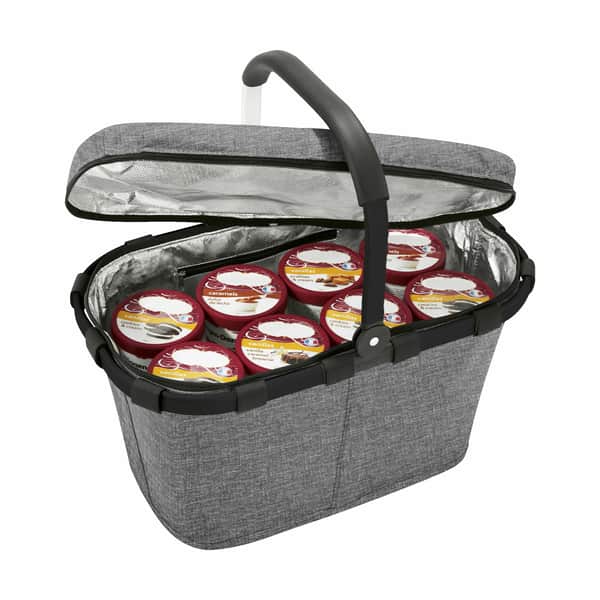 Carrybag® ISO Kurv, twist silver, large