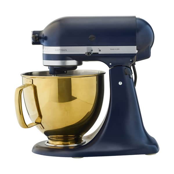 KitchenAid - Køkkenmaskine - 4,8 liter - 300 watt Ink Blue/guld | Imerco
