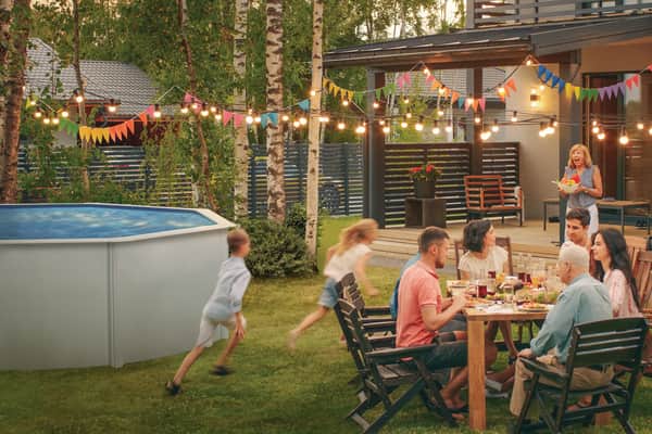 Swim & Fun pools Basic Poolpakke - 8 dele