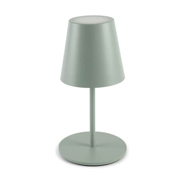 Bordlampe med touch, grøn, large
