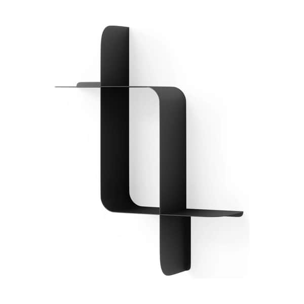 Montage Hylde - 2 stk., sort, large