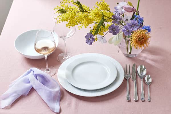 Legio Nova Frokosttallerken, hvid, large