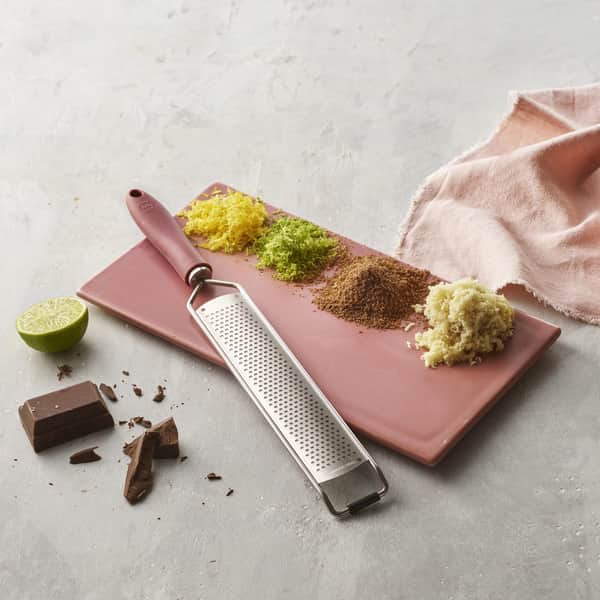 Rivejern, mørk rosa, large